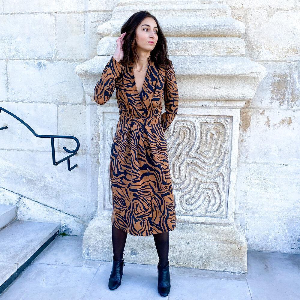 Robe/Blouse VICTORIA Patron de couture pochette - L'atelier de Gaspard et Léonie