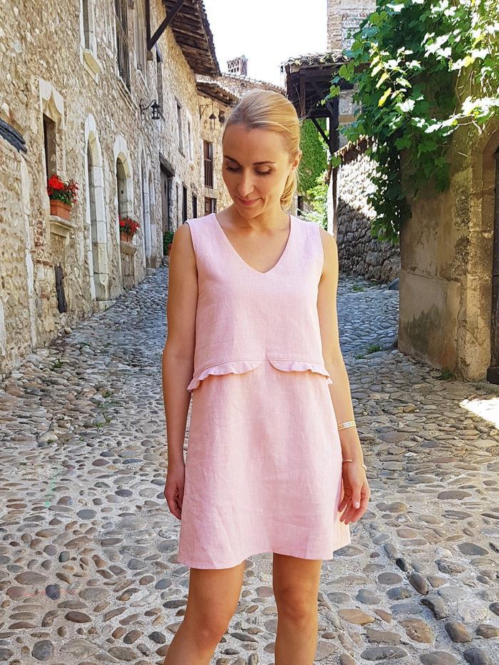 Robe:Top NYMPHEA - Patron de couture pochette Patron de couture JOLI LAB | Gaspard et Léonie Tissus Mercerie Toulouse