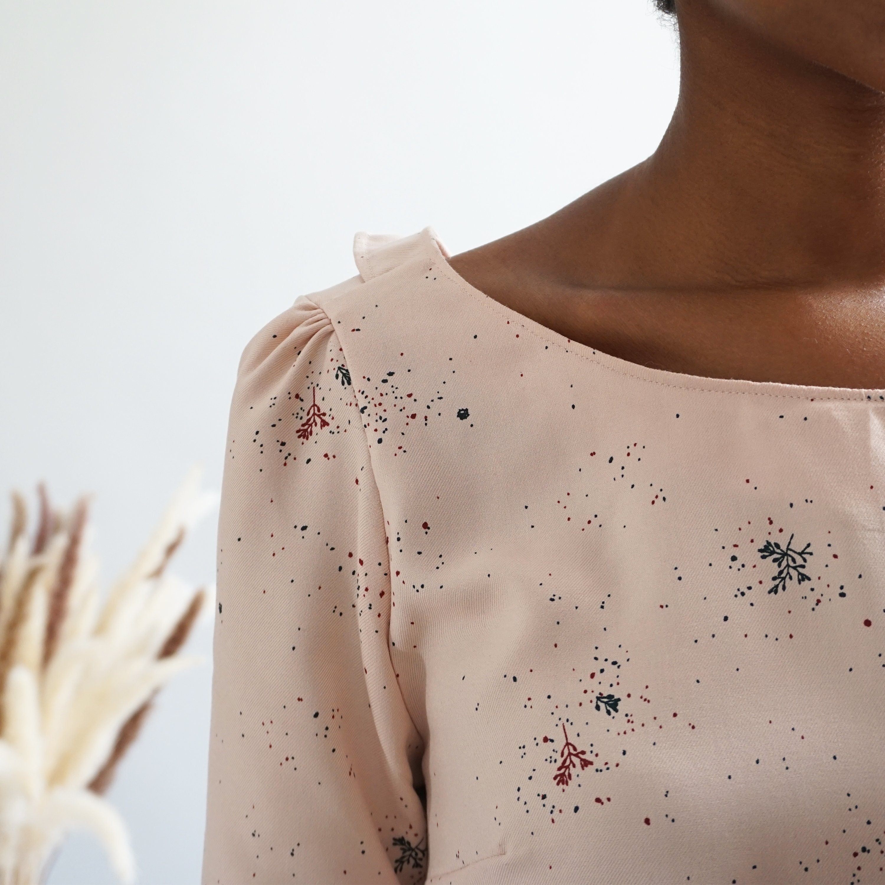 SCARLETT top/robe patron de couture pochette Patron de couture Les lubies de Cadia | Gaspard et Léonie Tissus Mercerie Toulouse