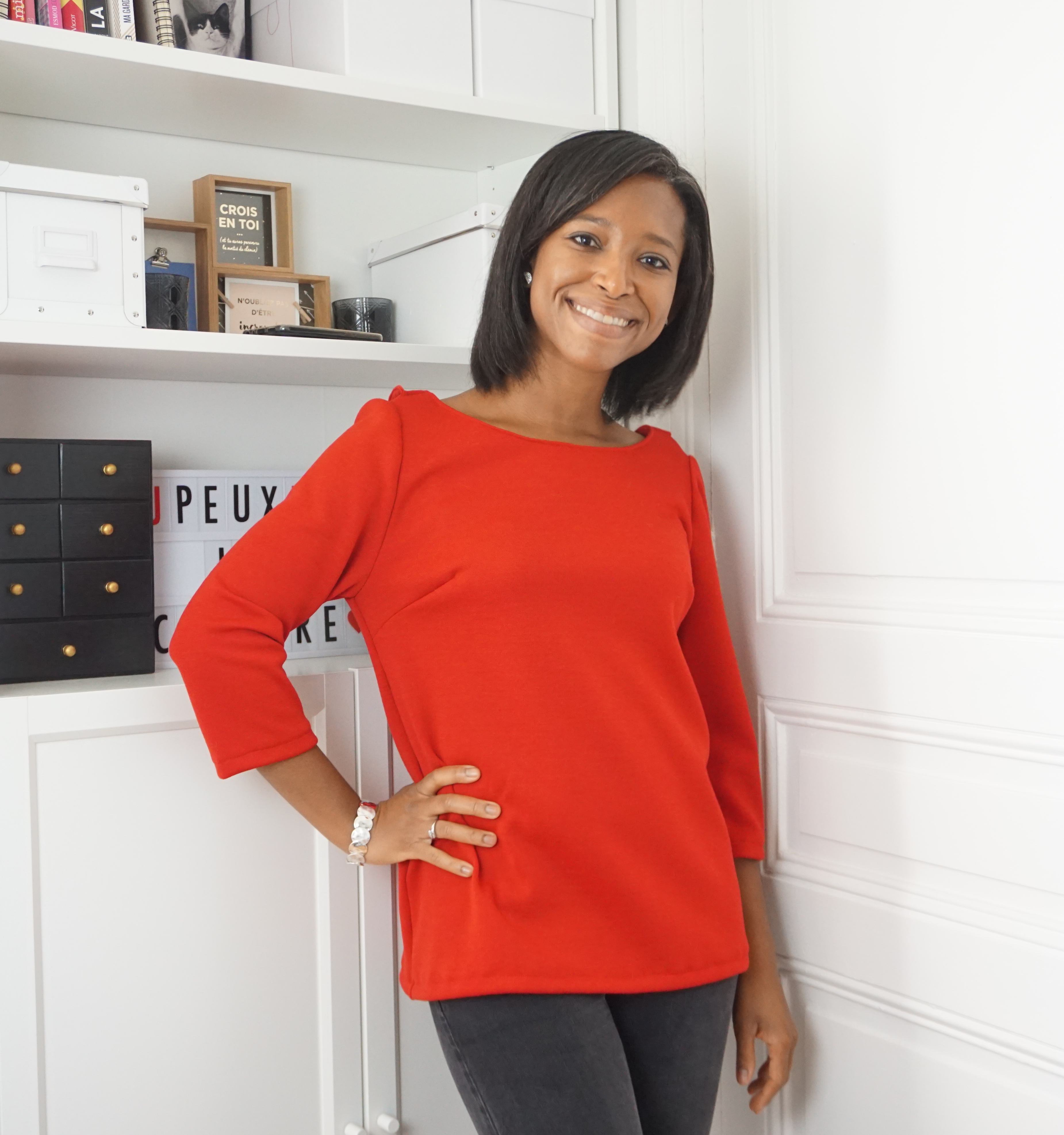 SCARLETT top/robe patron de couture pochette Patron de couture Les lubies de Cadia | Gaspard et Léonie Tissus Mercerie Toulouse