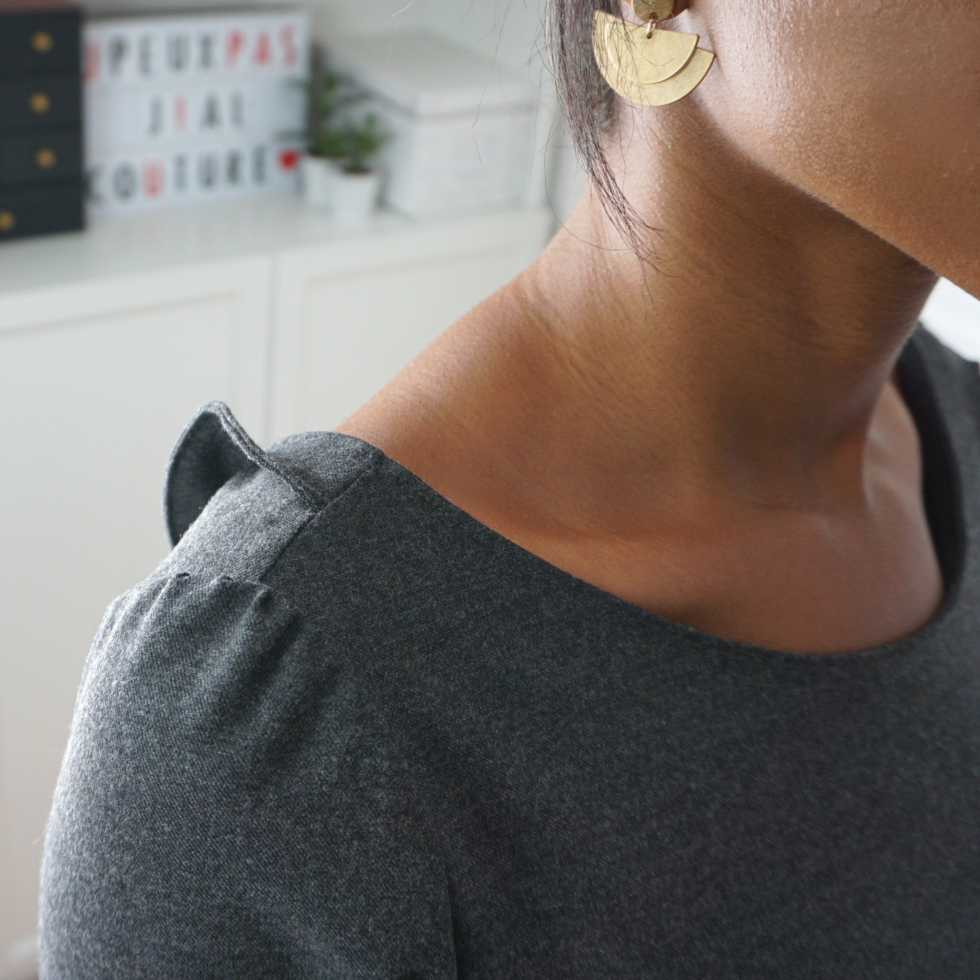 SCARLETT top/robe patron de couture pochette Patron de couture Les lubies de Cadia | Gaspard et Léonie Tissus Mercerie Toulouse