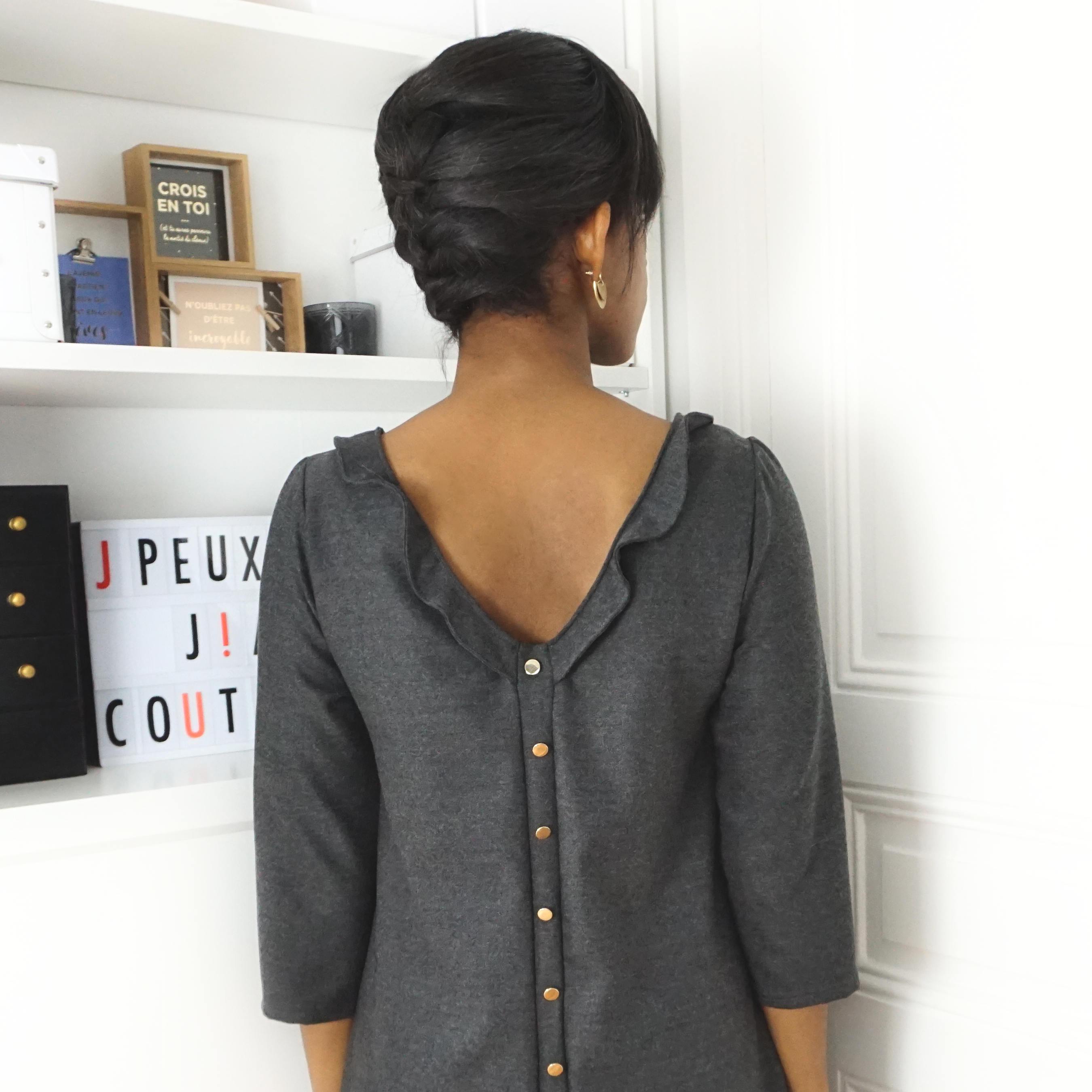 SCARLETT top/robe patron de couture pochette Patron de couture Les lubies de Cadia | Gaspard et Léonie Tissus Mercerie Toulouse