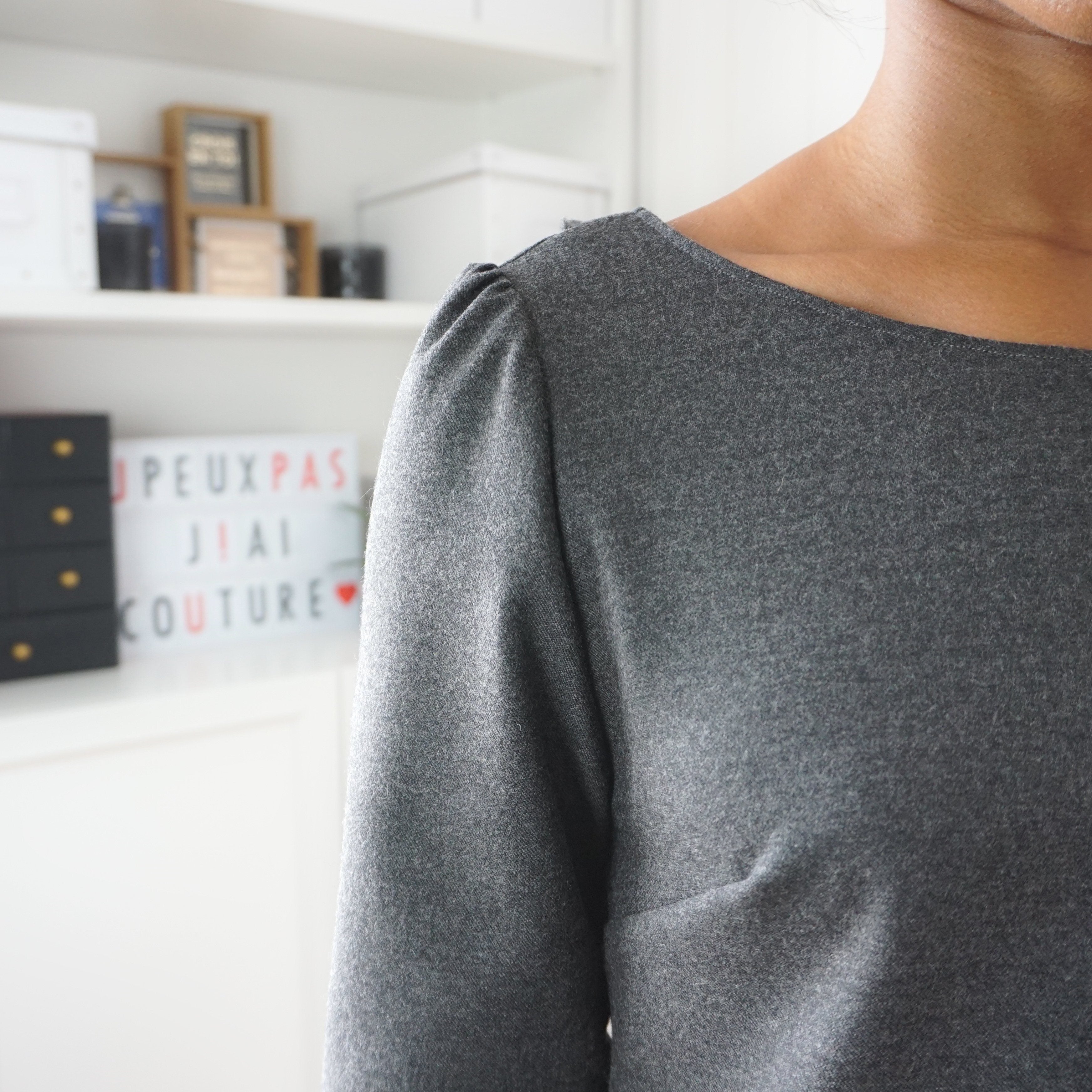 SCARLETT top/robe patron de couture pochette Patron de couture Les lubies de Cadia | Gaspard et Léonie Tissus Mercerie Toulouse