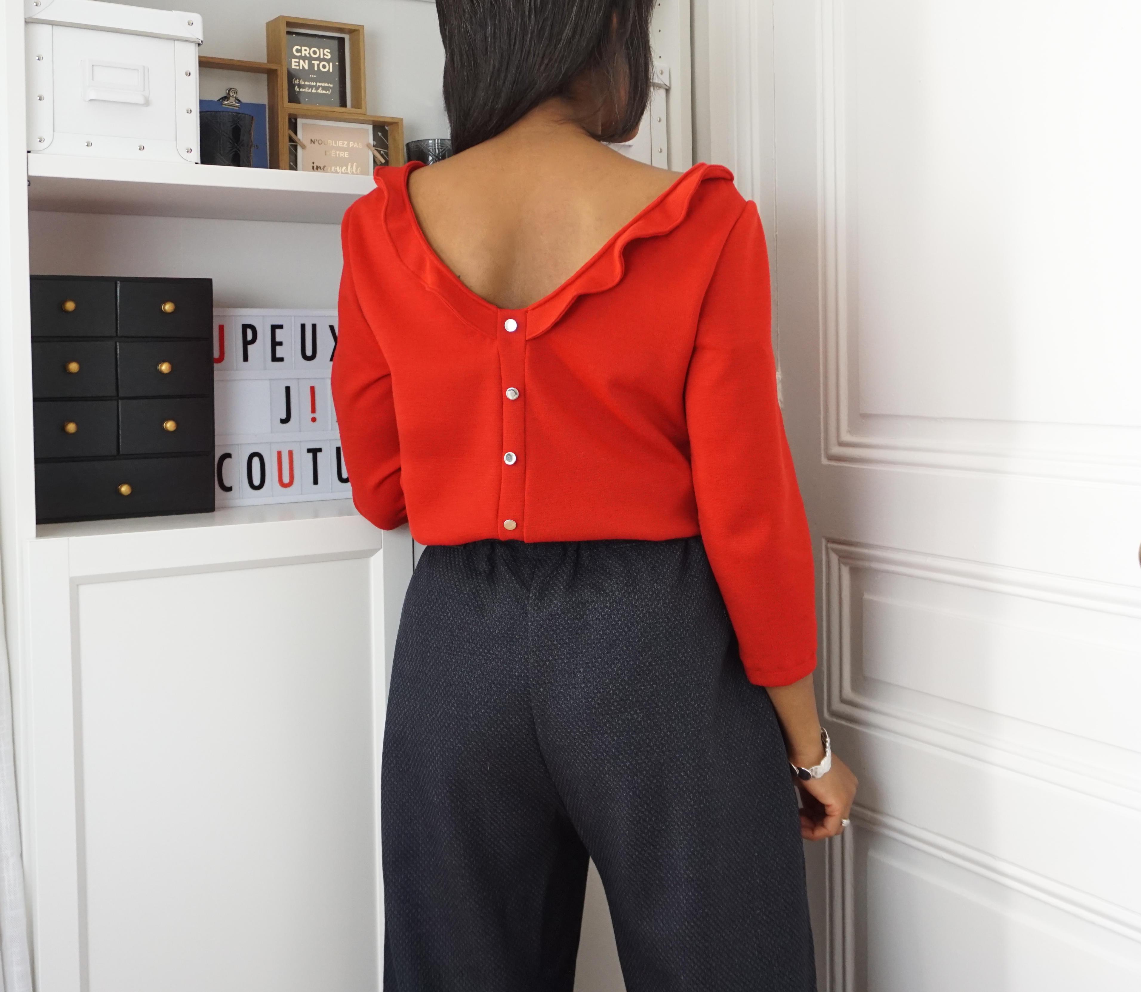 SCARLETT top/robe patron de couture pochette Patron de couture Les lubies de Cadia | Gaspard et Léonie Tissus Mercerie Toulouse