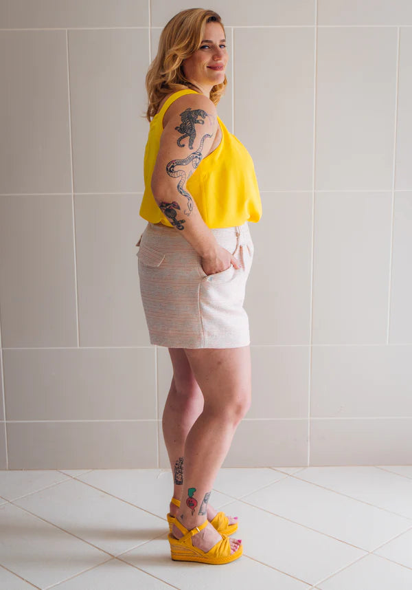 Short GRAND BAIN Patron de couture Pochette - MAISON FAUVE Patron de couture MAISON FAUVE | Gaspard et Léonie Tissus en ligne et Mercerie à Toulouse