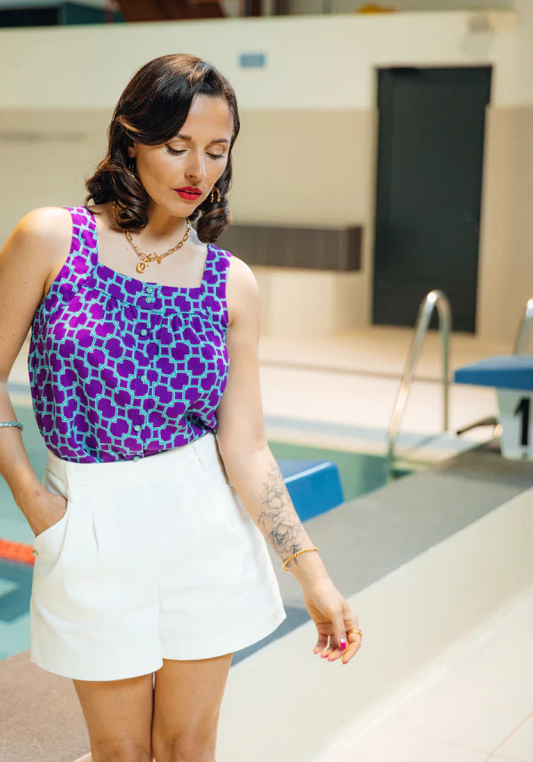 Short GRAND BAIN Patron de couture Pochette - MAISON FAUVE Patron de couture MAISON FAUVE | Gaspard et Léonie Tissus en ligne et Mercerie à Toulouse