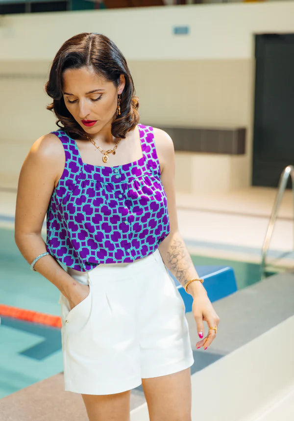 Short GRAND BAIN Patron de couture Pochette - MAISON FAUVE Patron de couture MAISON FAUVE | Gaspard et Léonie Tissus en ligne et Mercerie à Toulouse