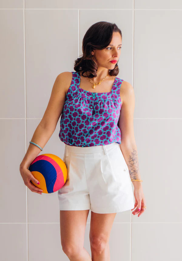 Short GRAND BAIN Patron de couture Pochette - MAISON FAUVE Patron de couture MAISON FAUVE | Gaspard et Léonie Tissus en ligne et Mercerie à Toulouse