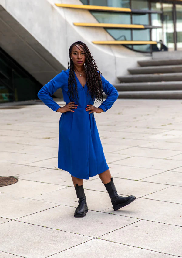 SOHO robe portefeuille patron de couture pochette - MAISON FAUVE Patron de couture MAISON FAUVE | Gaspard et Léonie Tissus en ligne et Mercerie à Toulouse