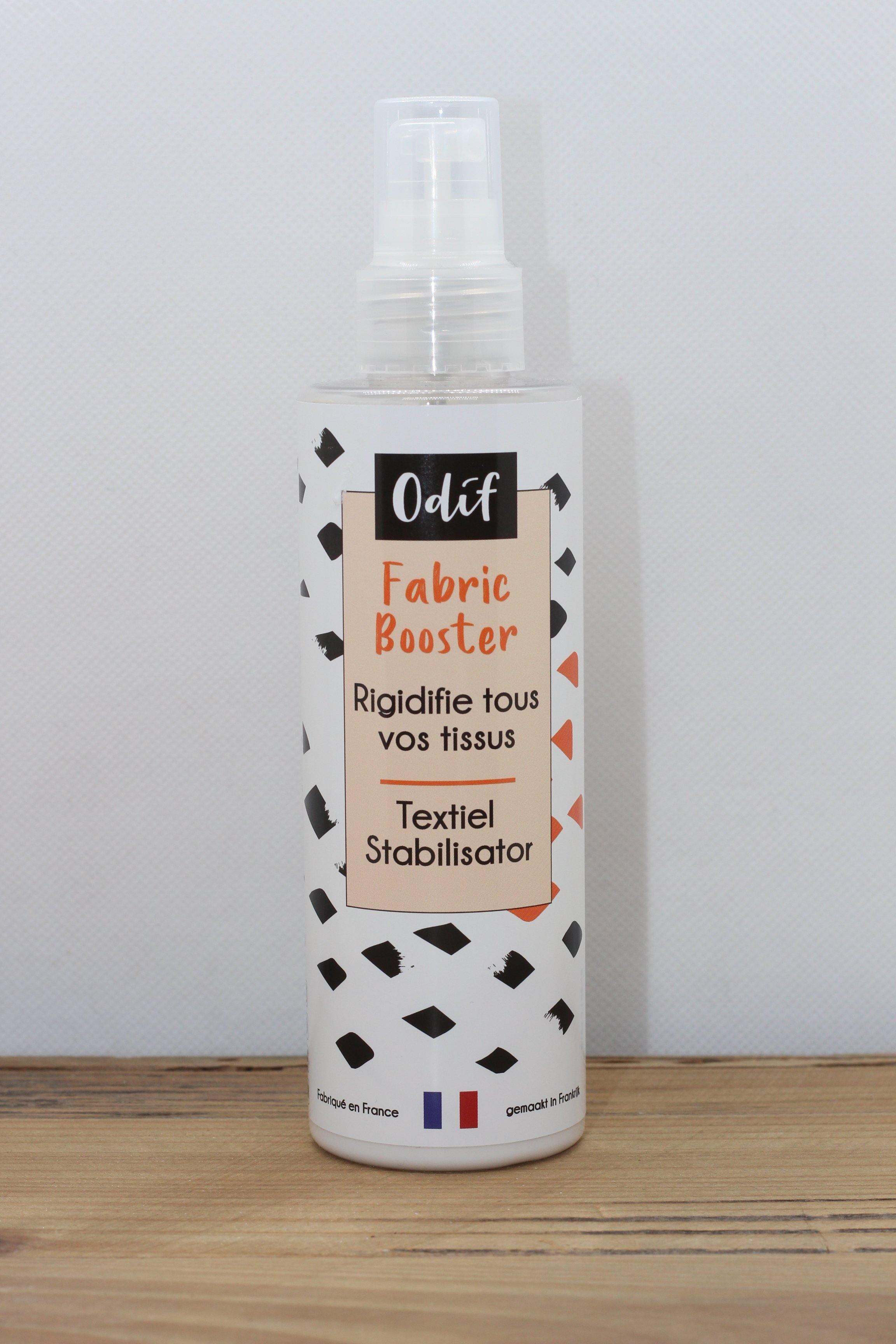 Spray " FABRIC BOOSTER " Stabilisateur durcisseur de tissus - L'atelier de Gaspard et Léonie