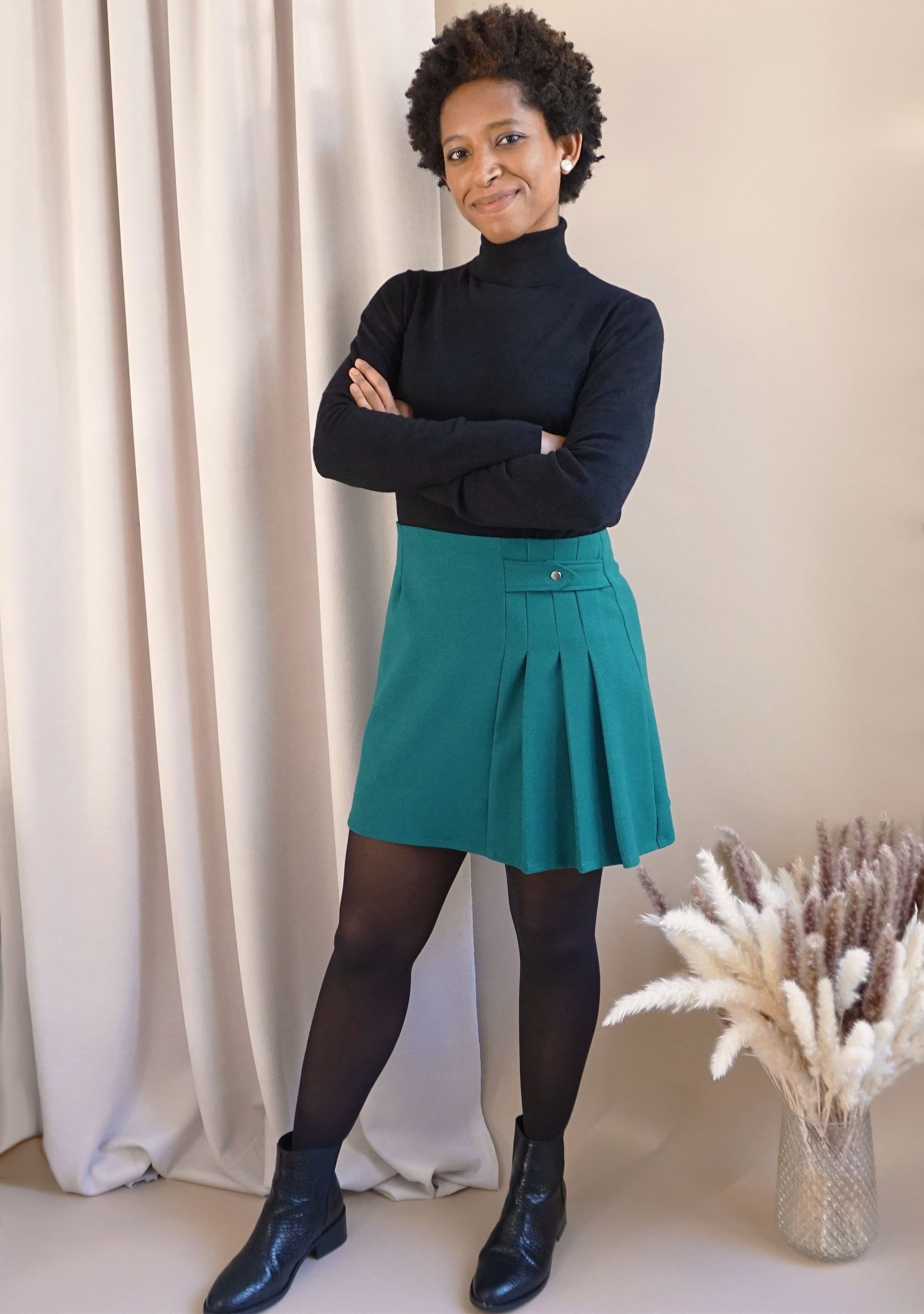 STACEY Jupe patron de couture pochette Patron de couture Les lubies de Cadia | Gaspard et Léonie Tissus Mercerie Toulouse