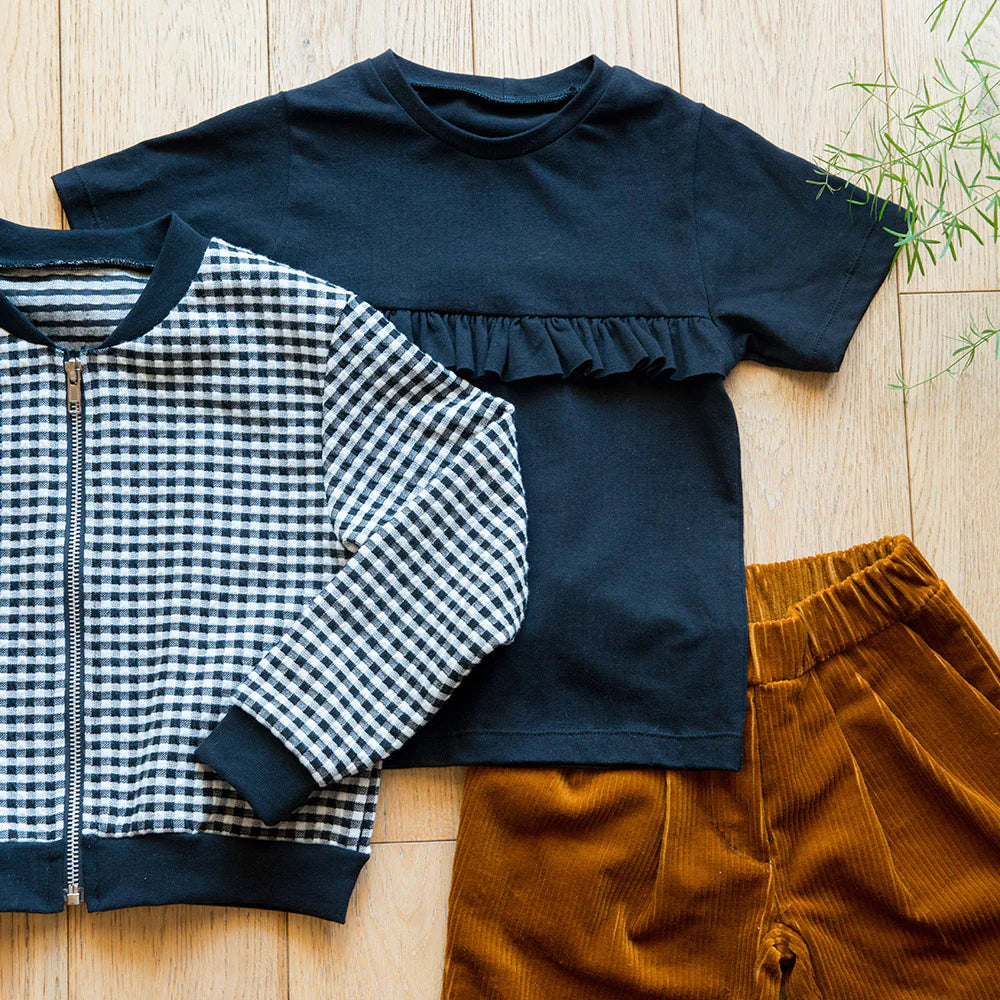 Sweat Bomber JULES - patron de couture pochette - IKATEE Patron de couture Ikatee | Gaspard et Léonie Tissus en ligne et Mercerie à Toulouse