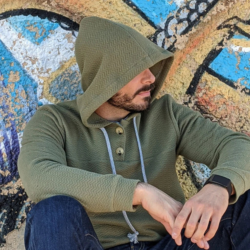 Sweat et Polo AARON Patron de couture pochette - SUPER BISON Patron de couture SUPER BISON | Gaspard et Léonie Tissus en ligne et Mercerie à Toulouse