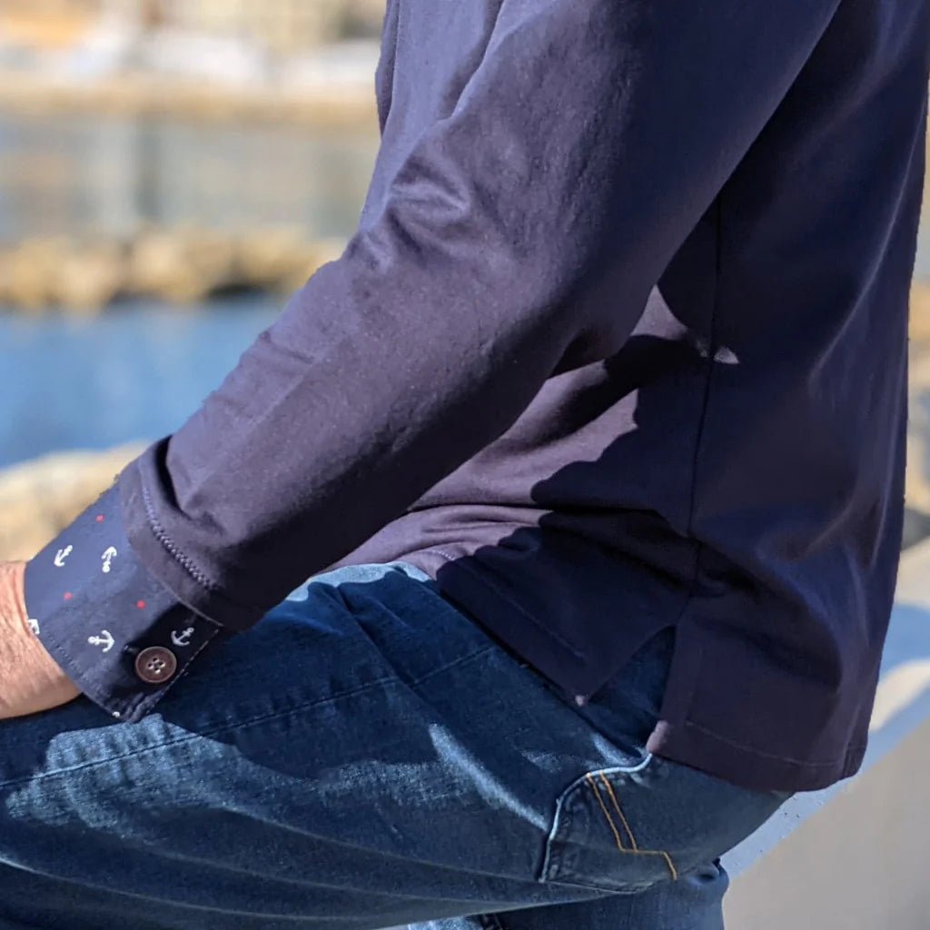 Sweat et Polo AARON Patron de couture pochette - SUPER BISON Patron de couture SUPER BISON | Gaspard et Léonie Tissus en ligne et Mercerie à Toulouse