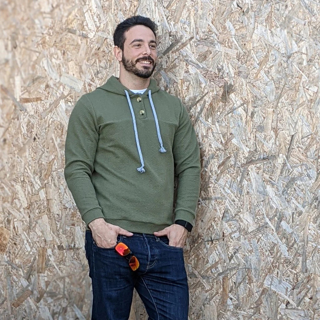 Sweat et Polo AARON Patron de couture pochette - SUPER BISON Patron de couture SUPER BISON | Gaspard et Léonie Tissus en ligne et Mercerie à Toulouse