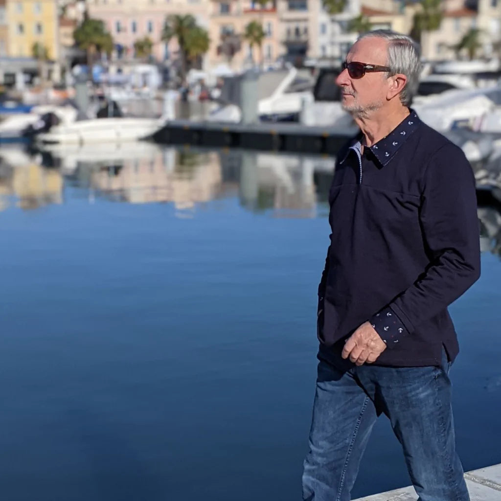 Sweat et Polo AARON Patron de couture pochette - SUPER BISON Patron de couture SUPER BISON | Gaspard et Léonie Tissus en ligne et Mercerie à Toulouse