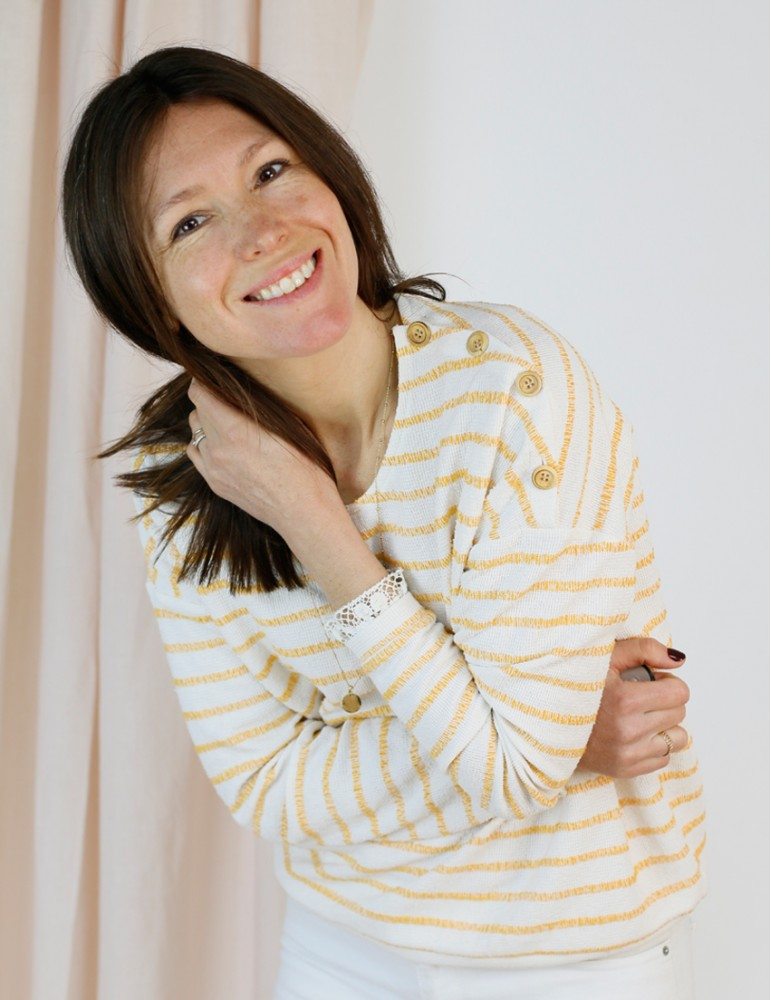 Sweat femme HORIZON Patron de couture pochette - Atelier SCÄMMIT Patron de couture ATELIER SCÄMMIT | Gaspard et Léonie Tissus en ligne et Mercerie à Toulouse