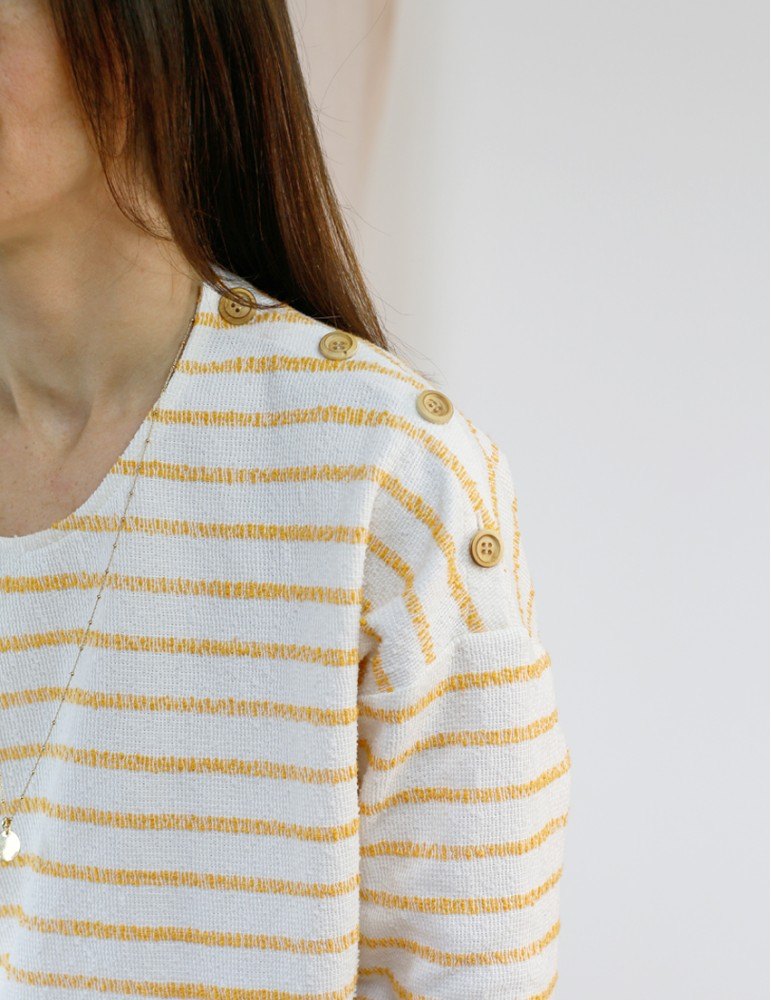 Sweat femme HORIZON Patron de couture pochette - Atelier SCÄMMIT Patron de couture ATELIER SCÄMMIT | Gaspard et Léonie Tissus en ligne et Mercerie à Toulouse