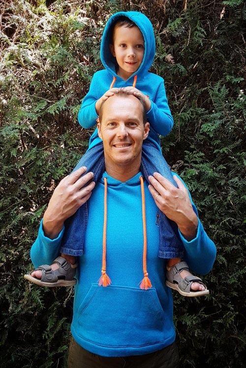 Sweat LE DECONTRACTÉ JUNIOR Patron de couture pochette - L'atelier de Gaspard et Léonie