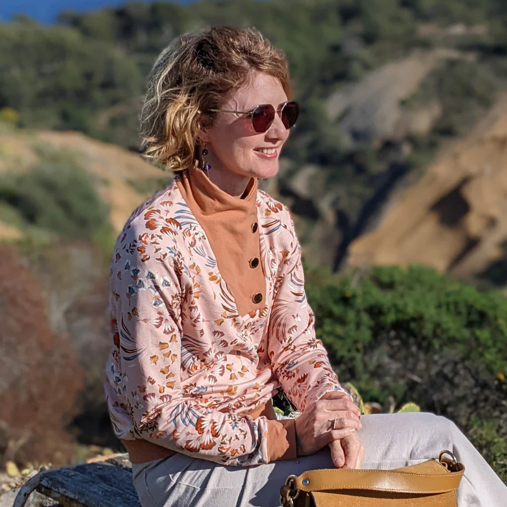 Sweat PEPITE Patron de couture pochette - SUPER BISON Patron de couture SUPER BISON | Gaspard et Léonie Tissus en ligne et Mercerie à Toulouse