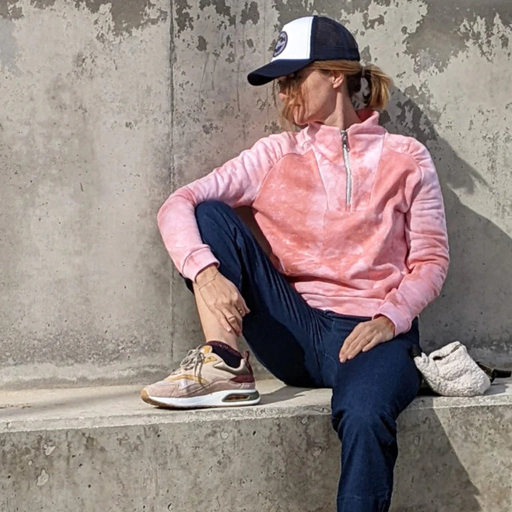 Sweat PEPITE Patron de couture pochette - SUPER BISON Patron de couture SUPER BISON | Gaspard et Léonie Tissus en ligne et Mercerie à Toulouse