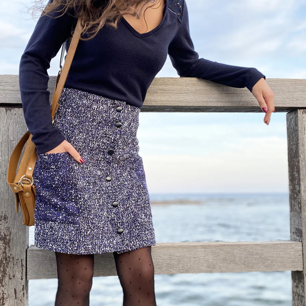 T-Shirt CAMELIA Patron de couture pochette - SUPER BISON Patron de couture SUPER BISON | Gaspard et Léonie Tissus en ligne et Mercerie à Toulouse