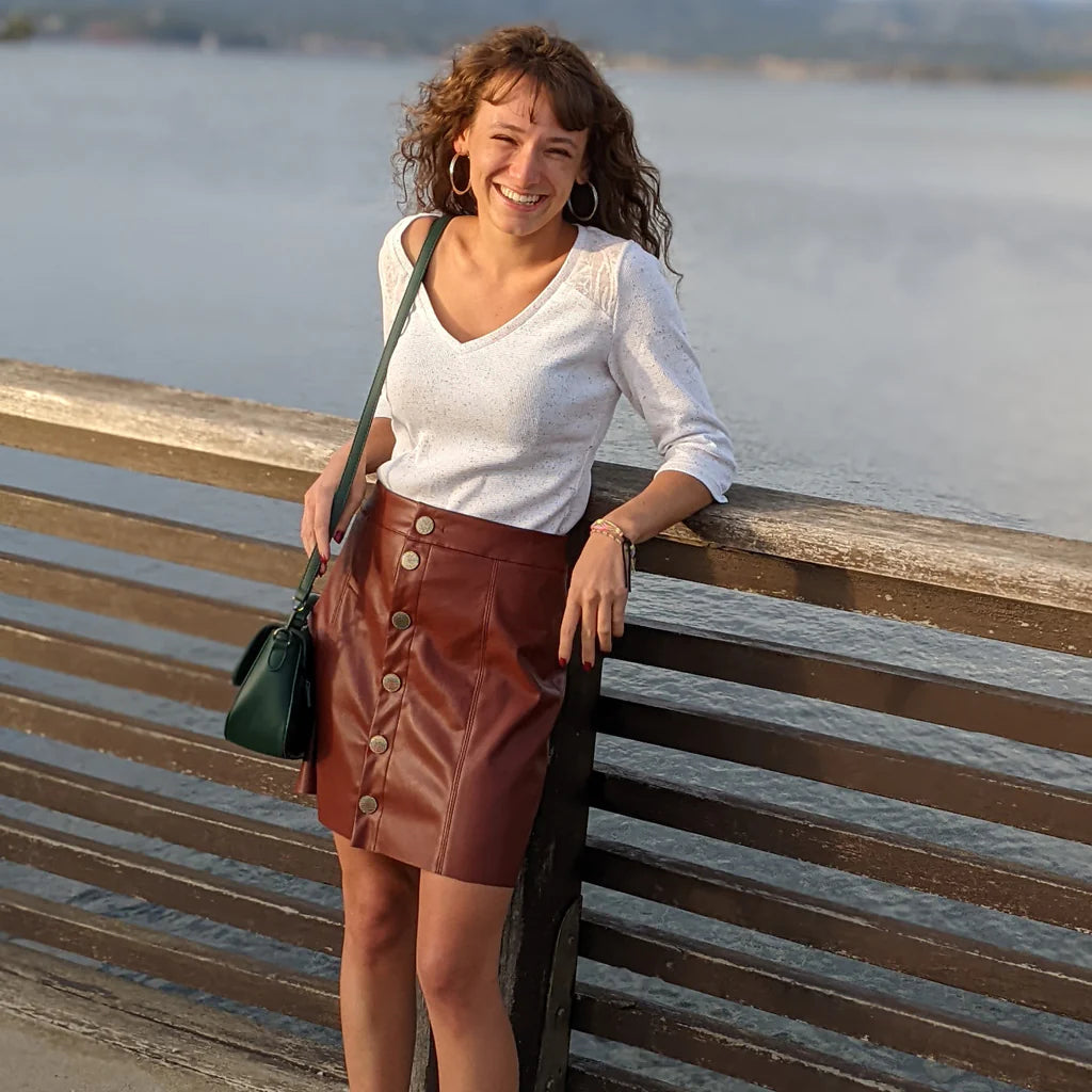 T-Shirt CAMELIA Patron de couture pochette - SUPER BISON Patron de couture SUPER BISON | Gaspard et Léonie Tissus en ligne et Mercerie à Toulouse