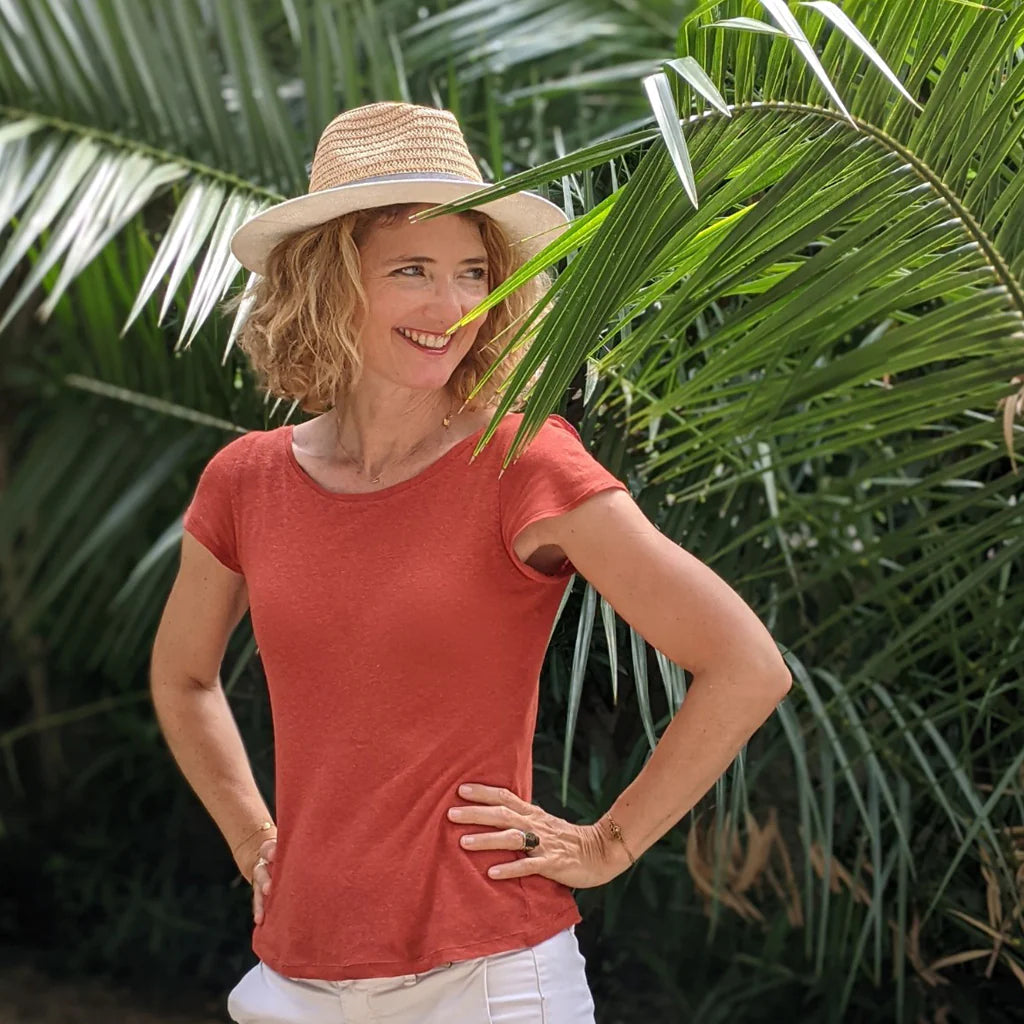 T-Shirt CAMELIA Patron de couture pochette - SUPER BISON Patron de couture SUPER BISON | Gaspard et Léonie Tissus en ligne et Mercerie à Toulouse