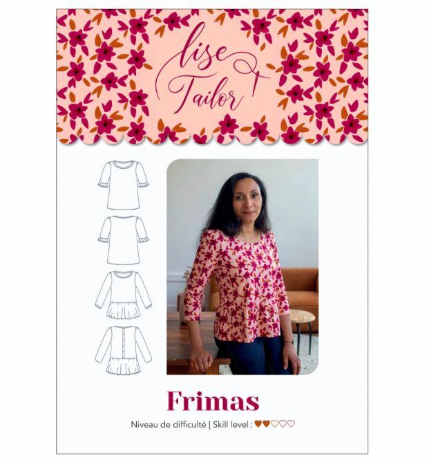 T-Shirt FRIMAS Patron de couture pochette Patron de couture LISE TAILOR | Gaspard et Léonie Tissus Mercerie Toulouse