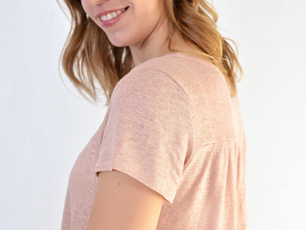 T-Shirt JASMIN Patron de couture Pochette - L'atelier de Gaspard et Léonie