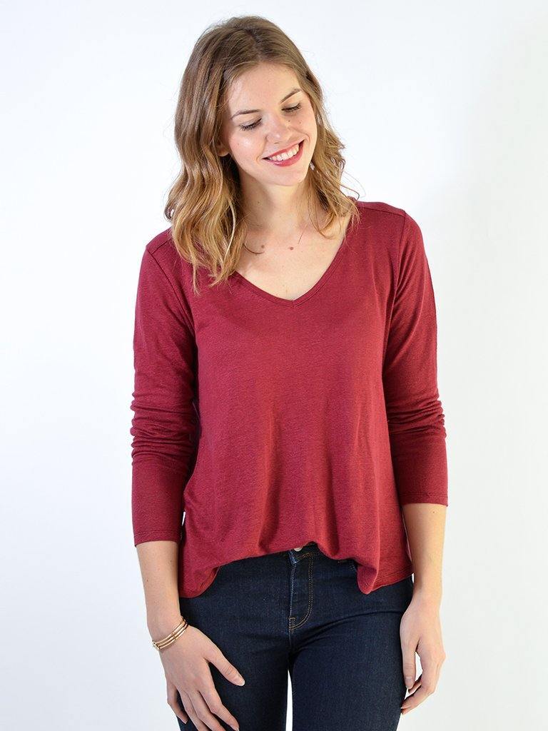 T-Shirt JASMIN Patron de couture Pochette - L'atelier de Gaspard et Léonie