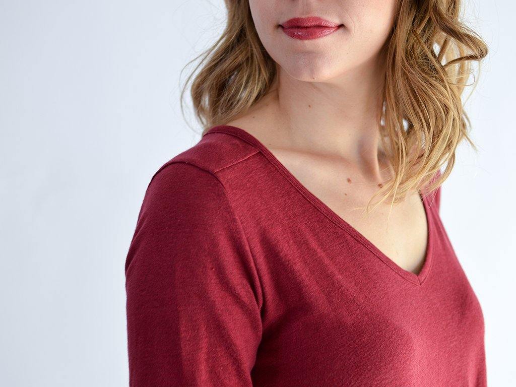 T-Shirt JASMIN Patron de couture Pochette - L'atelier de Gaspard et Léonie