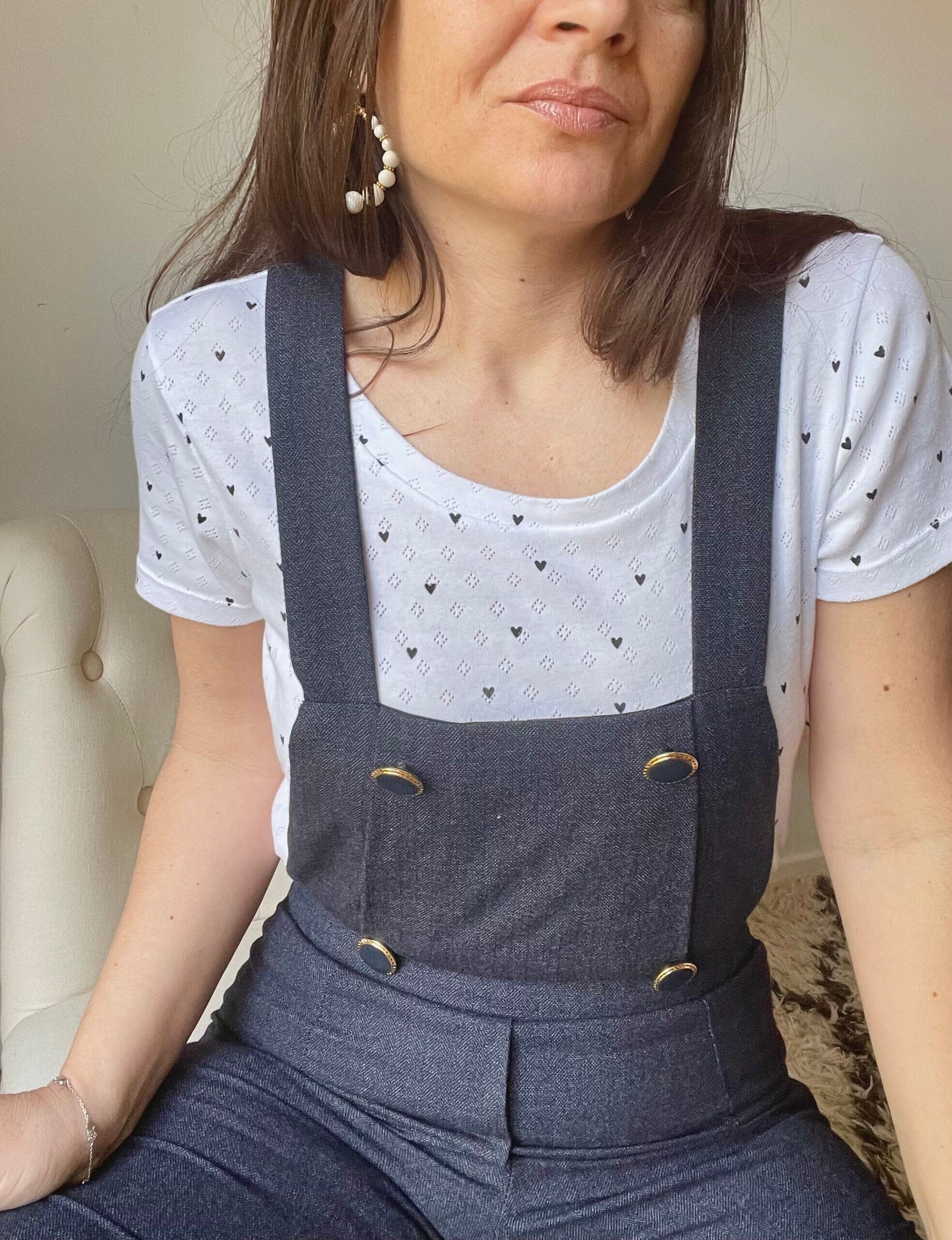 T-shirt POPPY Patron de couture Pochette - CLEMATISSE PATTERN Patron de couture CLEMATISSE PATTERN | Gaspard et Léonie Tissus en ligne et Mercerie à Toulouse