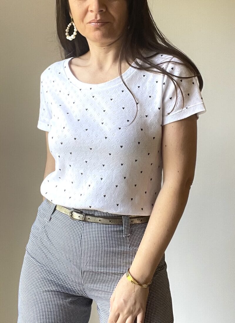 T-shirt POPPY Patron de couture Pochette - CLEMATISSE PATTERN Patron de couture CLEMATISSE PATTERN | Gaspard et Léonie Tissus en ligne et Mercerie à Toulouse