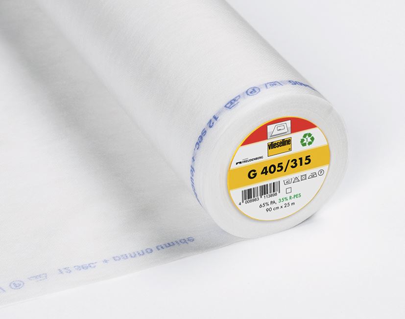 Thermocollant G405 VLIESELINE blanc (Vendu x10cm) Mercerie VLIESELINE | Gaspard et Léonie Tissus en ligne et Mercerie à Toulouse