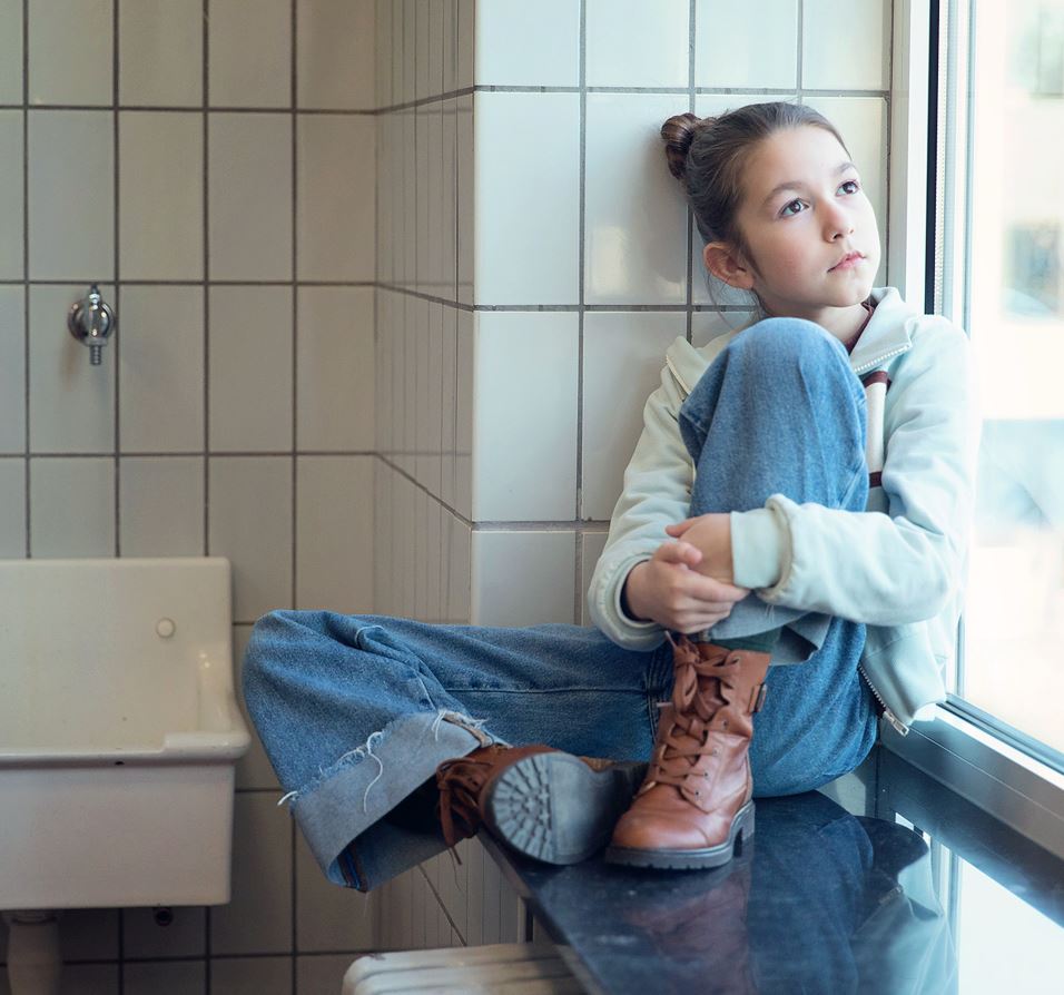 Tissu Bord Côte - Bleu Ether (Vendu x10cm) Tissus SEE YOU AT SIX | Gaspard et Léonie Tissus en ligne et Mercerie à Toulouse