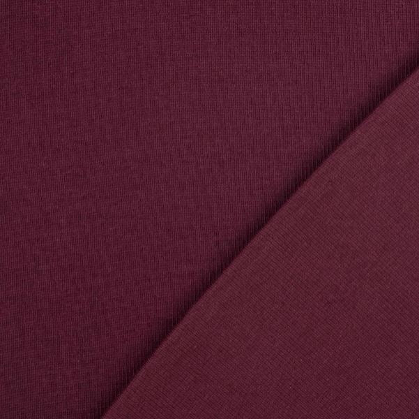 Tissu Bord Côte - Bordeaux / Lie de Vin (Vendu x10cm) Tissus Sélection Gaspard & Léonie | Gaspard et Léonie Tissus en ligne et Mercerie à Toulouse