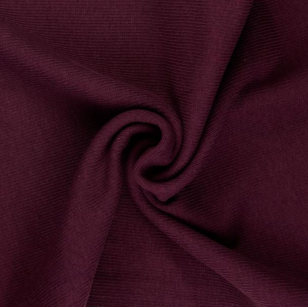 Tissu Bord Côte - Bordeaux / Lie de Vin (Vendu x10cm) Tissus Sélection Gaspard & Léonie | Gaspard et Léonie Tissus en ligne et Mercerie à Toulouse