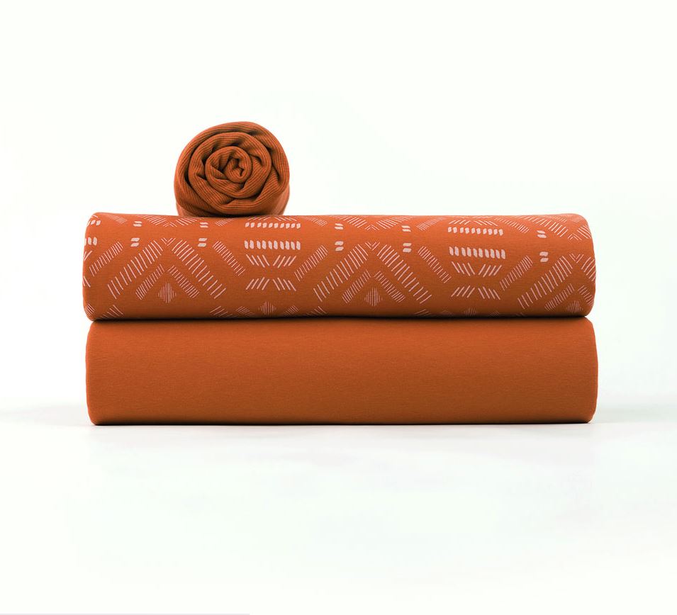 Tissu Bord Côte - Brun d'automne (Vendu x10cm) Tissus SEE YOU AT SIX | Gaspard et Léonie Tissus en ligne et Mercerie à Toulouse