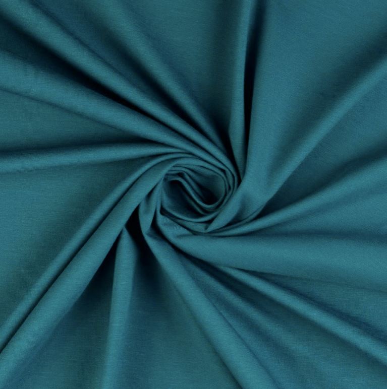 Tissu French Terry Uni - Vert canard (Vendu x10cm) Tissus Sélection Gaspard & Léonie | Gaspard et Léonie Tissus en ligne et Mercerie à Toulouse