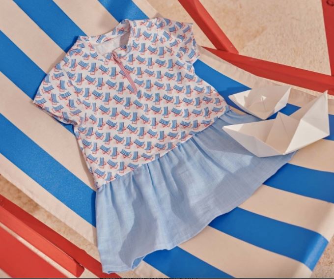 Tissu jersey de coton - DECKSAIRS - Katia Fabrics (Vendu x10cm) Tissus katia Fabrics | Gaspard et Léonie Tissus en ligne et Mercerie à Toulouse