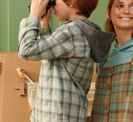 Tissu TARTAN Viyella - Forest (Vendu x10cm) Tissus katia Fabrics | Gaspard et Léonie Tissus Mercerie Toulouse