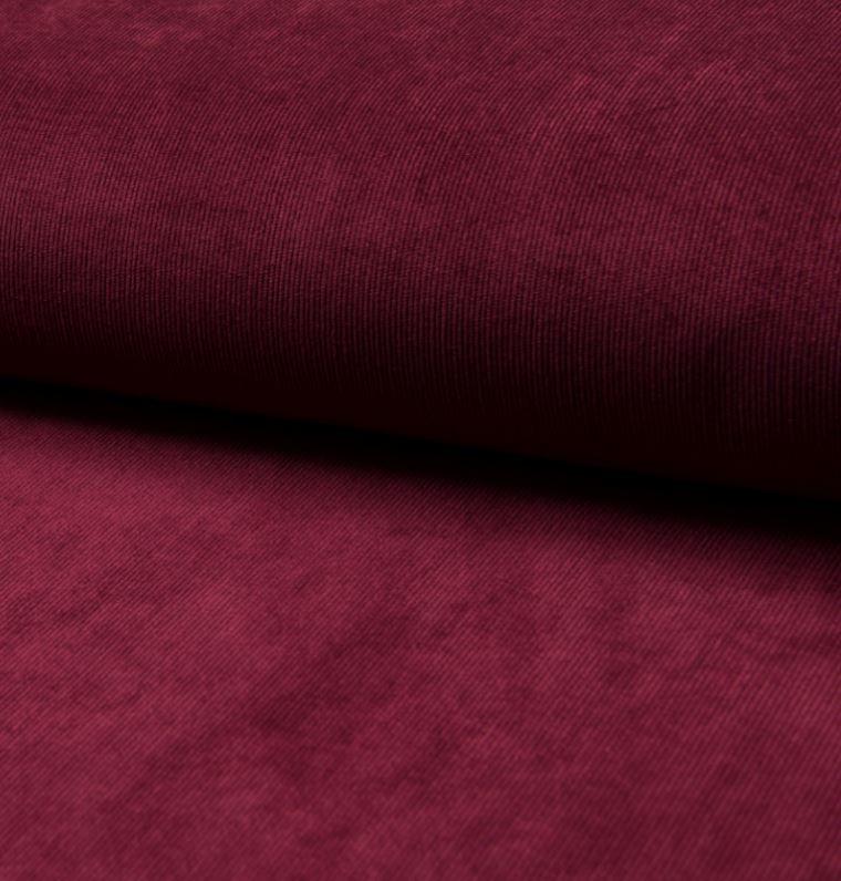 Tissu Velours milleraies Lie de Vin - Bordeaux (vendu x10cm) Tissus Sélection Gaspard & Léonie | Gaspard et Léonie Tissus Mercerie Toulouse