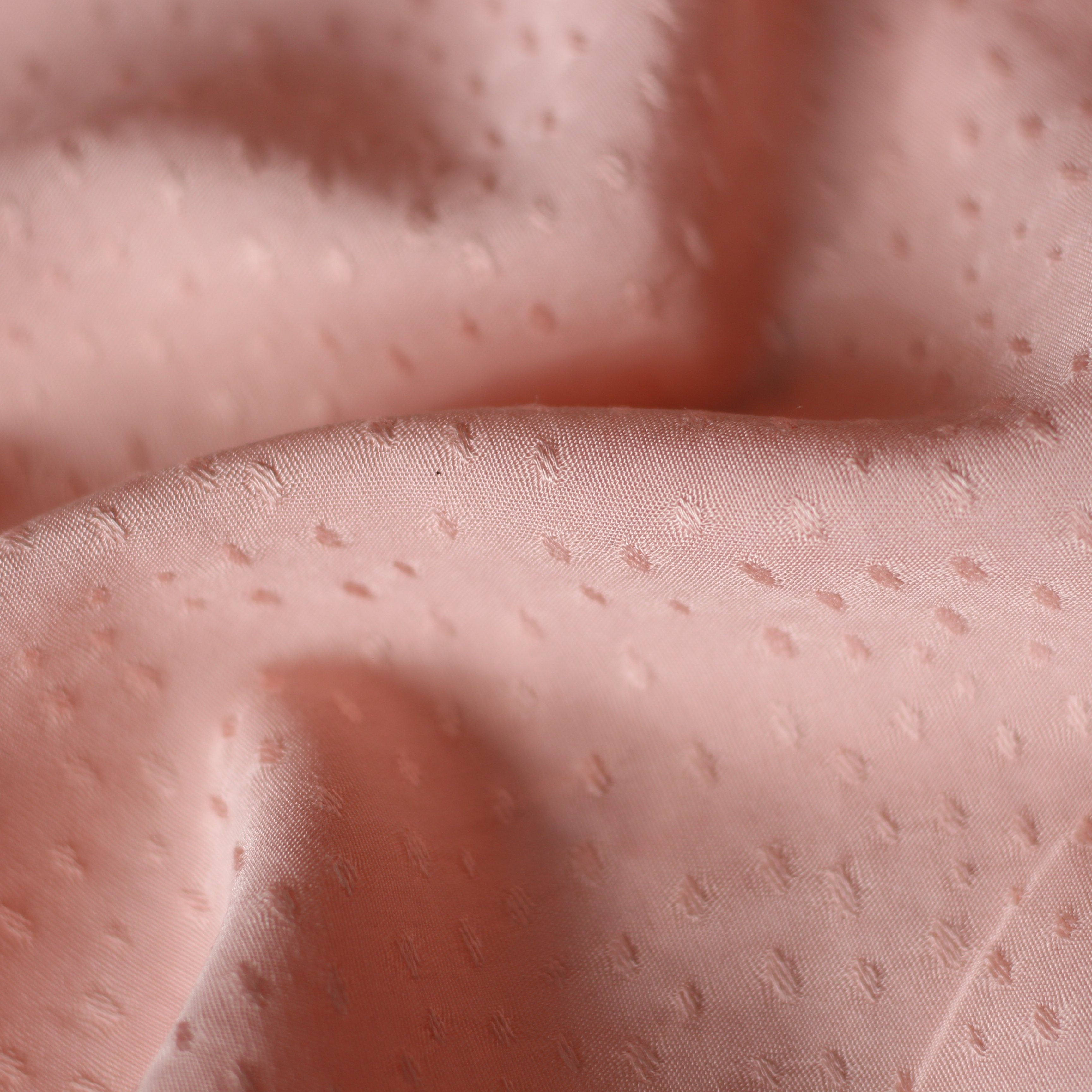 Tissu Viscose Unie Dobby - Rose Saumon (Vendu x10cm) Tissus Sélection Gaspard & Léonie | Gaspard et Léonie Tissus Mercerie Toulouse