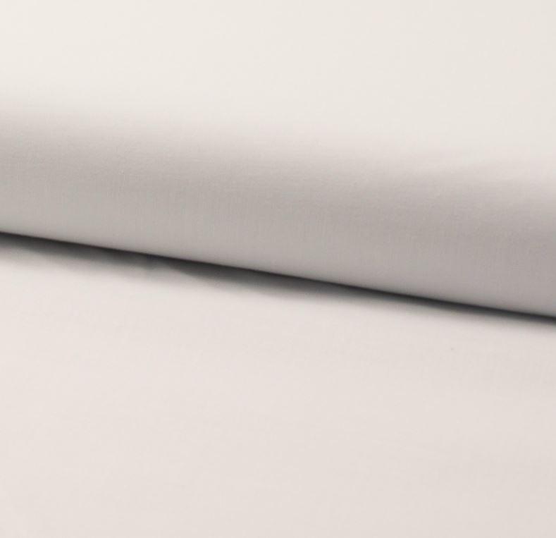 Tissu voile de coton uni blanc (Vendu x10cm) - L'atelier de Gaspard et Léonie