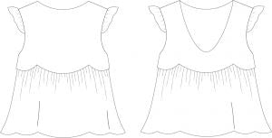 Top JOSTEN Femme - Patron de couture pochette - CHA'COUD Patron de couture Cha'Coud | Gaspard et Léonie Tissus en ligne et Mercerie à Toulouse