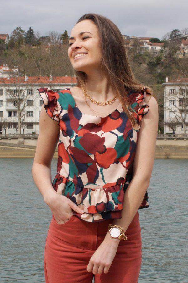 Top SOLENE Femme - Patron de couture pochette - CHA'COUD Patron de couture Cha'Coud | Gaspard et Léonie Tissus en ligne et Mercerie à Toulouse