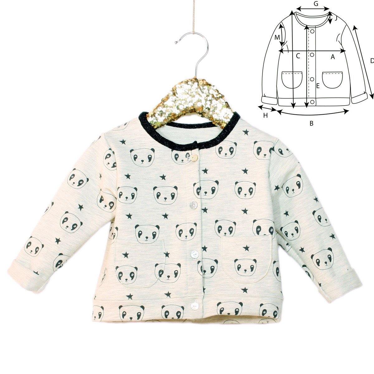 VEGA Enfant Cardigan Mixte Patron de couture pochette - L'atelier de Gaspard et Léonie