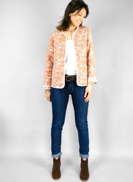 Veste ABSOLU Patron de couture pochette Patron de couture ATELIER SCÄMMIT | Gaspard et Léonie Tissus Mercerie Toulouse