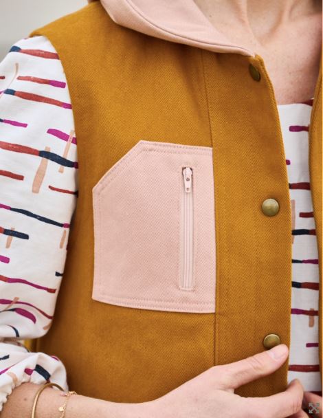 Veste femme ALCOVE Patron de couture pochette - Atelier SCÄMMIT Patron de couture ATELIER SCÄMMIT | Gaspard et Léonie Tissus en ligne et Mercerie à Toulouse